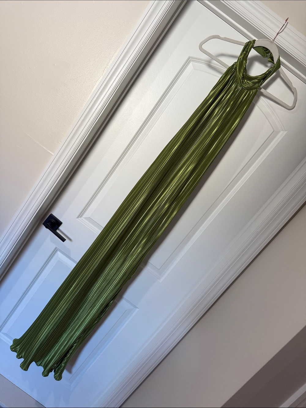 Lulu's Olive Green Pleated Hanging Accent
